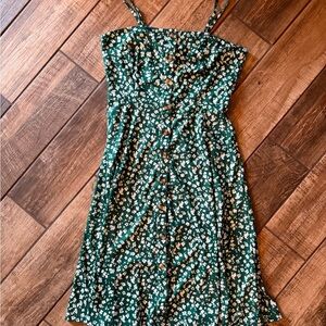 Berydress Green Floral Dress